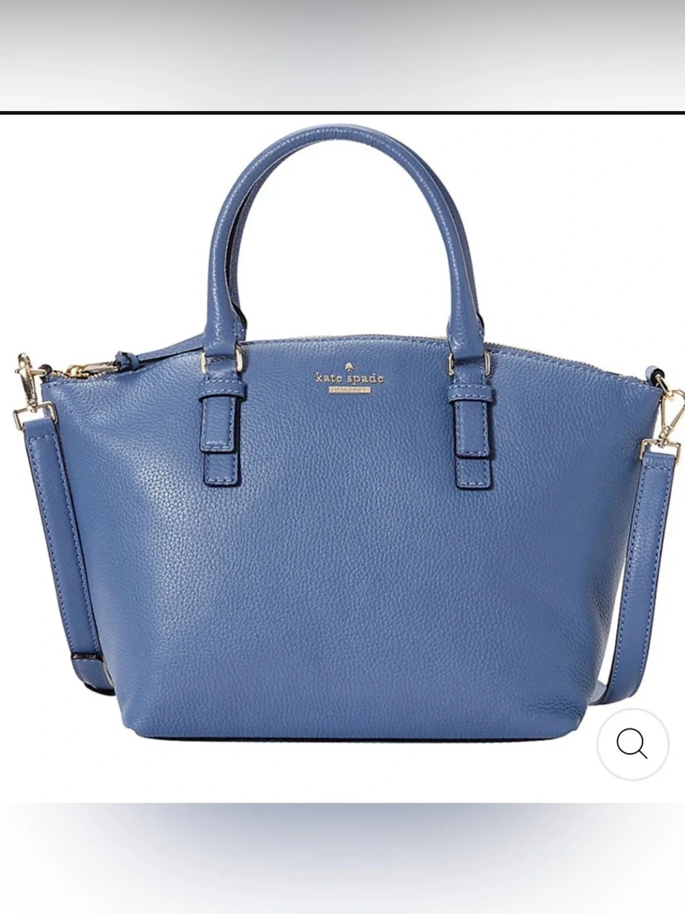 Kate Spade Constellation Blue New York Jackson Street Dixon Small Satchel Bag